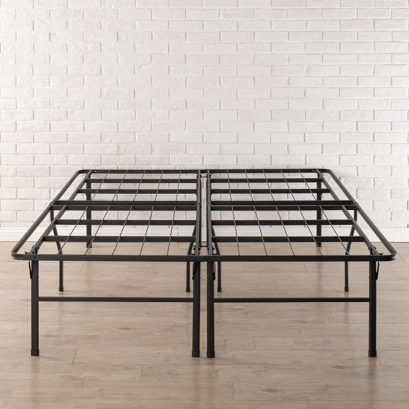 18" Premium Steel Bed Frame and Platform Bed Black - Mellow, 2 of 6