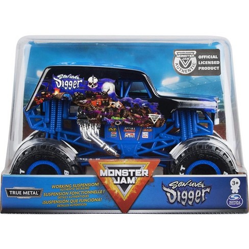 Monster Jam Official Son uva Digger Monster Truck Die cast Vehicle 1 24 Scale Target