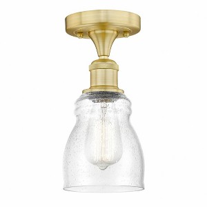 Ellery - 1 Light Semi-Flush Mount In Nautiical Style-9.75 Inches Tall and 4.75 Inches Wide - 1 of 1