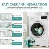 LunaLulinlk White Fabric Shower Curtain - 2 of 4