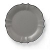 Lorren Home Trends 16 Piece Scalloped Edge Slate Gray Dinnerware - 4 of 4