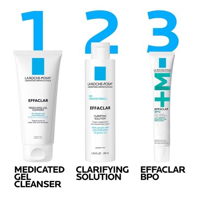 La Roche Posay Effaclar BPO Acne Treatment - Travel Size - 1.35 fl oz