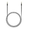 Just Wireless 4' Flat TPU Auxiliary Cable (3.5mm) - Black - image 2 of 4