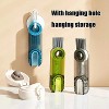 3 In 1 U shaped Cup Lid Cleaning Brush Water Bottle Cover Groove Cleaner(Blue) - 4 of 4