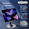 1PC Adjustable 360° Rotatable Anti-Slip Metal Phone Stand for iPhone Android Tablets - 4 of 4