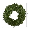 Nearly Natural 30” Magnolia Artificial Wreath - image 3 of 4