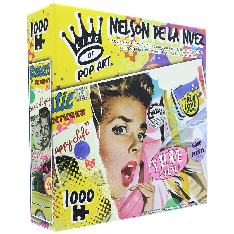 The Canadian Group Nelson De La Nuez King Of Pop Art 1000 Piece Jigsaw Puzzle | Sweet Happy Life, 3 of 7