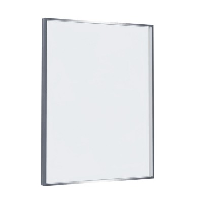 Right Angle Aluminum Mirror Silver