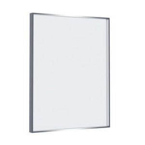 Right Angle Aluminum Mirror Silver - 1 of 4