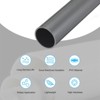 Unique Bargains High Impact Water Plumb Cable Sleeve PVC Rigid Round Pipes 20" Length - 3 of 4