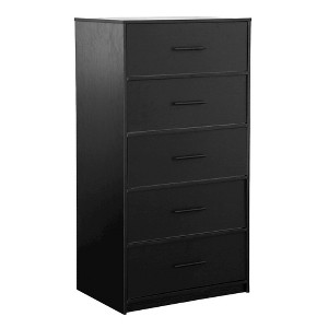 Techni Home,5-Drawer Dresser with Large Fabric Drawers - 1 of 4