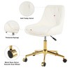 Ridstar Modern Dining Chairs, Armchairs with Lift Adjustment For Dining Room-Beige - 3 of 4