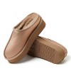 Fireside by Dearfoams Women's Queenstown Genuine Shearling Platform Clog Slipper - 3 of 4