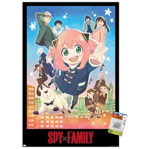 Trends International Spy x Family - Anya Key Art Unframed Wall Poster Prints - 1 of 4