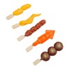Topteng 36 Pcs Kids Kitchen Playset, Toy BBQ Grill Set, Outdoor Play Food Cooking Toy Set Birthday Gift for Boys Girls 3+ - 3 of 4