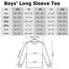 Boy's Star Wars: The Mandalorian Grogu Wherever I Go He Goes Colorful Boxes Long Sleeve Shirt - 3 of 3