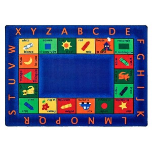 Carpets for Kids Bilingual Circletime Educational & Learning Rug - 1 of 4