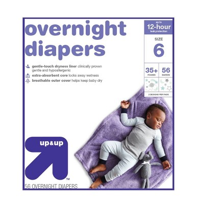 overnight diapers target