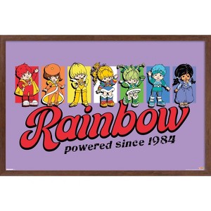 Trends International Rainbow Brite (1984) - Powered By Rainbow Team Framed Wall Poster Prints - 1 of 4