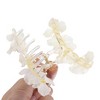Unique Bargains Women's Butterfly Flower Hair Clips 5.91"x2.76"x3.15" 1 Pc - 3 of 4