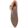 Journee Collection Women's Sadiya Inside Zip Stacked Heel Booties - 4 of 4