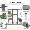 Gulches Dark Grey Outdoor Cat House with Two Condos and Platforms - 3 of 4