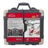Apollo Tools 101pc Mechanics Tool Kit DT0006 Red: Steel & Plastic, Comfort-Grip, Interchangeable Bits, Easy Storage - 2 of 4