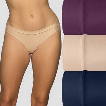 Vanity Fair Womens Beyond Comfort Silky Stretch Bikini 3 Pack 18391 : Target