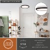VAXCEL Ellie 16.25-in W Integrated LED Bronze Contemporary Flush Mount Ceiling Light Fixture - 2 of 4