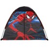 Exxel Marvel Spiderman Kids 4 Piece Outdoor Camping Kit with Floorless Dome Tent, Youth Sized Sleeping Bag, Backpack, and LED Flashlight - 2 of 4
