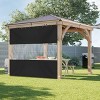 Covers&All Outdoor Clear Panel Curtain, Outdoor Curtains for Patio, Waterproof & Weather Resistant Tarp - 3 of 4