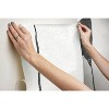 RoomMates Ivory Coast Mural Peel and Stick Wallpaper Gray: Removable Vinyl, Self-Adhesive, Solid Pattern, 28 Sq Ft Coverage - 2 of 4