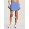 RBX Active Women's Body Skimming Buttery Soft Quick Drying Tennis/Golf/Running Skirt with Built-In Shorts, Pockets - 4 of 4