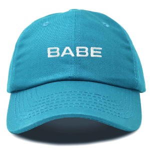 Dalix Babe Embroidered Cotton Baseball Cap Adjustable Dad Hat Womens - 1 of 4