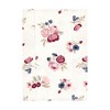 Hudson Baby Infant Girl Cotton Flannel Burp Cloths, Dusty Rose Floral 4-Pack, One Size - 3 of 4