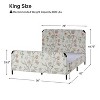 Quincy 2 Piece Transitional Bedroom Set with Bed Skirt and Metal Bed Frame|ARTFUL LIVING DESIGN - 4 of 4