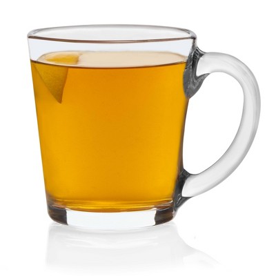 Libbey Clear Glass Tea Mugs