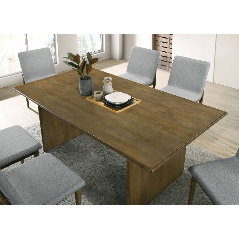 72&#34; Avery Mid-Century Modern Dining Table Natural Tone - HOMES: Inside + Out, 4 of 6