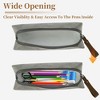 Unique Bargains Duponts Paper Style Pencil Pouch with Large Capacity for Office Supplies 1 Pc - 4 of 4
