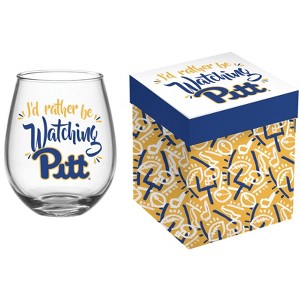 University of Pittsburgh, 17oz Boxed Stemless Glass - 1 of 1