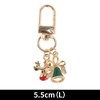 Unique Bargains Christmas Keychain Lobster Clasp Zinc Alloy 2.17" 1 Pc - 2 of 4