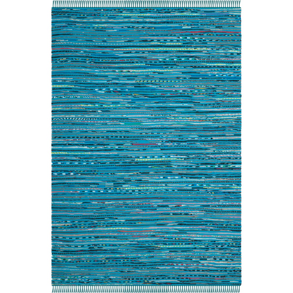 6'x9' Ipswich Rug Turquoise/Multi - Safavieh