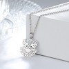 Schnauzer Dog Pendant Necklace for Women Sterling Silver Cz Ginger Lyne Collection - 4 of 4