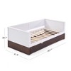 Twin Size Daybed with Trundle for Bedroom - 4 of 4