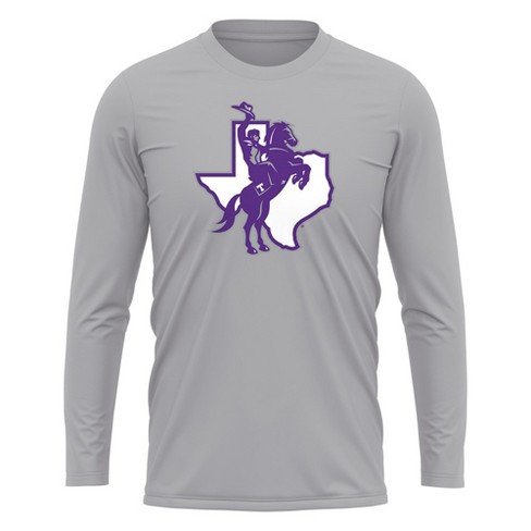 Tarleton State University Adult Sport Long Sleeve Shirt Primary Logo, Athletic Heather - image 1 of 4