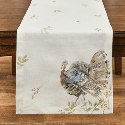 Split P Turkey Day Table Runner 15" X 72"