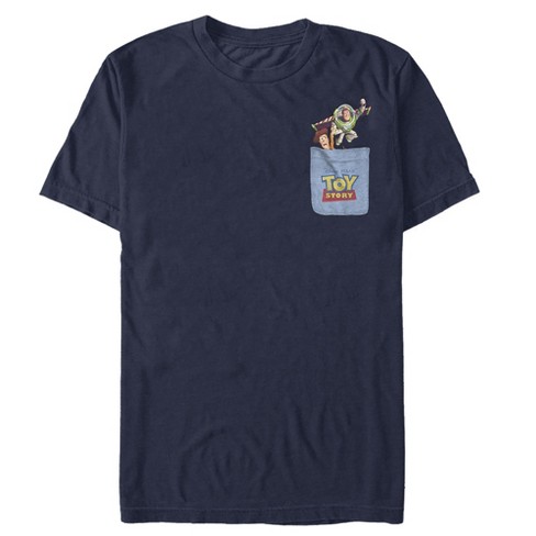 Men's Toy Story Buzz & Woody Pocket Print T-shirt : Target