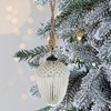 Whisen D4.3" Glass Ornament, , Decorative Hanging Ball Christmas Tree Ornaments, Set of 4 - Multicolor - 3 of 4