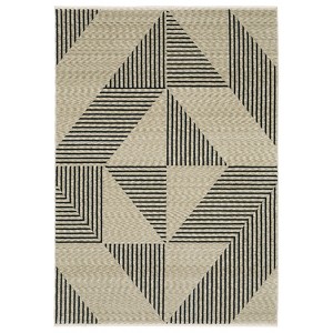 Oriental Weavers Capella CAP04 Beige / Deep Navy Indoor Area Rug - 5'3" x 7'6" - 1 of 4