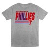 MLB Philadelphia Phillies Boys' Gray Poly T-Shirt - 2 of 2